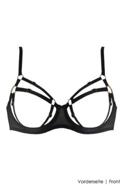 Bordelle Lingerie - Ula Ouvert Wire Bra - Black 18 Bordelle Lingerie - Ula Ouvert Wire Bra - Black -Exquisites Dessous-Geschäft BORDELLE LINGERIE ULLA OUVERT WIRE BRA BLACK 4 1280x1280