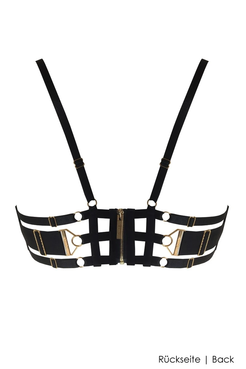 Bordelle Lingerie - Ula Ouvert Wire Bra - Black 10 Bordelle Lingerie - Ula Ouvert Wire Bra - Black – Bild 8