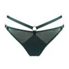 Bordelle Lingerie - Ula Strap Thong - Eden Green