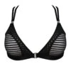 Bordelle Lingerie - Scala Soft Cup Bra Triangle Bra - Black