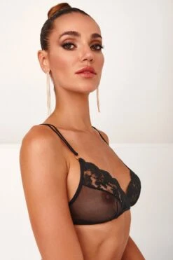 Bracli - Bella Bra Triangle Bra - Black