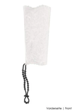 Bracli - Paris Dark Pleasure Glove - White Black