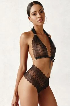 Bracli - Geneva Panty Pearl Thong - Black -Exquisites Dessous-Geschäft BRACLI GENEVA PANTY 2640 SCHWARZ 6 1280x1280