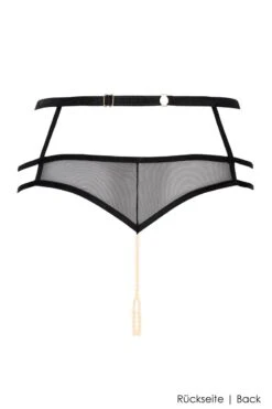 Bracli - London Panty / Pearl Thong - Black -Exquisites Dessous-Geschäft BRACLI LONDON PANTY 8 1280x1280