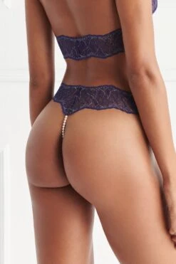 Bracli - Sydney Double Pearl Thong - Blue -Exquisites Dessous-Geschäft BRACLI SYDNEY DOUBLE BLUE 2 1280x1280