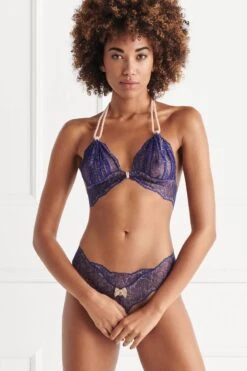 Bracli - Sydney Double Pearl Thong - Blue -Exquisites Dessous-Geschäft BRACLI SYDNEY DOUBLE BLUE 5 1280x1280