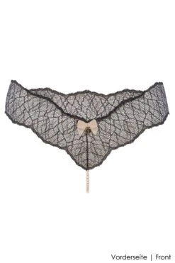 Bracli - Sydney Single Pearl Thong - Black -Exquisites Dessous-Geschäft BRACLI SYDNEY SINGLE 2041 BLACK 1 1280x1280