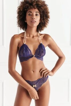 Bracli - Sydney Single Pearl Thong - Blue -Exquisites Dessous-Geschäft BRACLI SYDNEY SINGLE 2041 BLAU 10 1280x1280