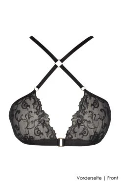 Bracli - Vienna Crossed Bra - Black -Exquisites Dessous-Geschäft BRACLI VIENNA CROSSED BRA 4 1280x1280