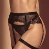 Bracli - Vienna Harness Garter Belt - Black -Exquisites Dessous-Geschäft BRACLI VIENNA HARNESS GARTER 1 1280x1280
