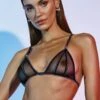 Bracli - Manhattan Crossed Bra Triangle Bra - Black -Exquisites Dessous-Geschäft Bracli Manhattan Crossed Bra 1 1280x1280