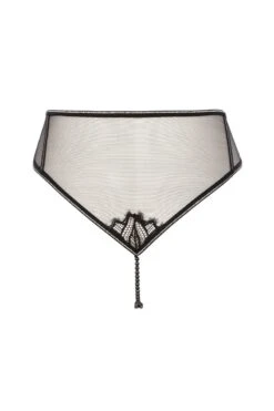 Bracli - Manhattan High Waist Brief Pearl Thong - Black -Exquisites Dessous-Geschäft Bracli Manhattan High Waist Brief 12 1280x1280
