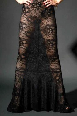 Patrice Catanzaro - Chihiro Lacy Dress - Black -Exquisites Dessous-Geschäft CATANZARO CHIHIRO ROBE LACE 2 1280x1280