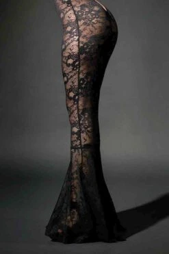 Patrice Catanzaro - Chihiro Lacy Dress - Black -Exquisites Dessous-Geschäft CATANZARO CHIHIRO ROBE LACE 8 1280x1280