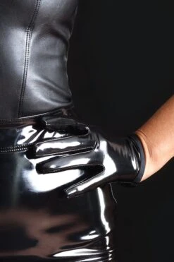 Maison Catanzaro - Molly Vinyl Gloves - Black