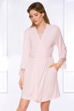 Coemi - Aurora Micromodal Kimono - Rose