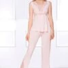 Coemi - Aurora Micromodal Pajama Set - Rose -Exquisites Dessous-Geschäft COEMI AURORA PYJAMA SWEET ROSE 5 1280x1280