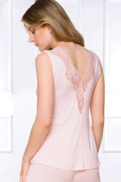 Coemi - Aurora Micromodal Pajama Set - Rose -Exquisites Dessous-Geschäft COEMI AURORA PYJAMA SWEET ROSE 7 1280x1280