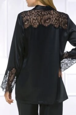 Coemi - Ayana Satin Pyjama Set - Black 11 Coemi - Ayana Satin Pyjama Set - Black -Exquisites Dessous-Geschäft COEMI AYANA PYJAMA BLACK 5 1280x1280