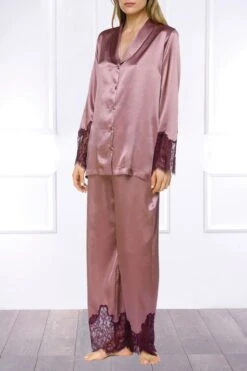 Coemi - Ayana Satin Pyjama Set - Powder