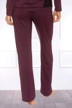 Coemi - Harlow Pajama Set - Damson/Black -Exquisites Dessous-Geschäft COEMI HARLOW PYJAMA DAMSON BLACK 7 1280x1280