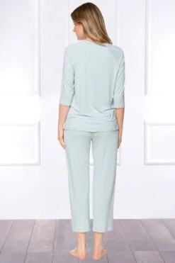 Coemi - Irma Micromodal Pajama Set - Light Blue -Exquisites Dessous-Geschäft COEMI IRMA PYJAMA CELESTE 8 1280x1280