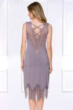 Coemi - Janel Nightdress (long) - Lavender -Exquisites Dessous-Geschäft COEMI JANEL LONG NIGHTDRESS LAVENDER 10 1280x1280