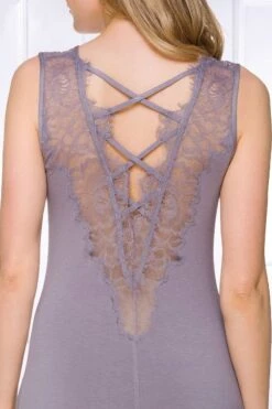 Coemi - Janel Nightdress (long) - Lavender -Exquisites Dessous-Geschäft COEMI JANEL LONG NIGHTDRESS LAVENDER 7 1280x1280