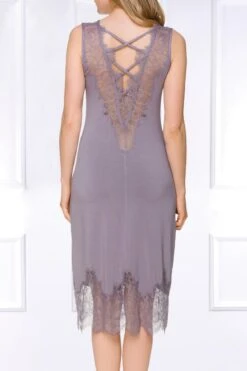 Coemi - Janel Nightdress (long) - Lavender -Exquisites Dessous-Geschäft COEMI JANEL LONG NIGHTDRESS LAVENDER 9 1280x1280