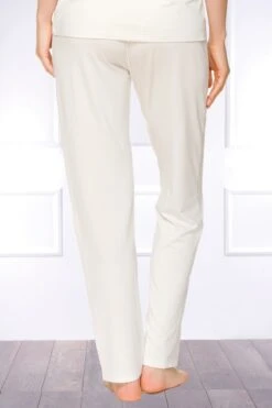 Coemi - Janel Micromodal Pajama Set - Champagne (long) -Exquisites Dessous-Geschäft COEMI JANEL PYJAMA CREAM 7 1280x1280