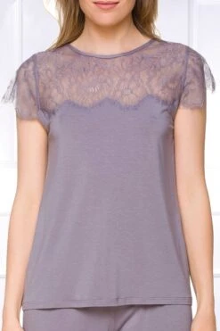 Coemi - Janel Micromodal Pajama Set - Lavender -Exquisites Dessous-Geschäft COEMI JANEL PYJAMA LONG PANTS LANVENDER 2 1280x1280