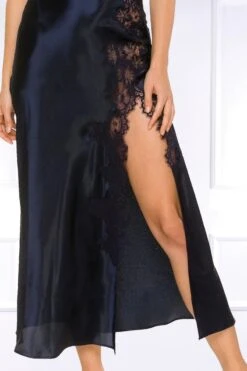 Coemi - Kristina Nightdress (long) - Dark Navy -Exquisites Dessous-Geschäft COEMI KRISTINA LONG NIGHTDRESS DARK NAVY 2 1280x1280