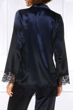 Coemi - Kristina Pajama Set - Dark Navy -Exquisites Dessous-Geschäft COEMI KRISTINA PYJAMA DARK NAVY 5 1280x1280