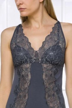 Coemi - Shine Nightdress - Twilight Grey -Exquisites Dessous-Geschäft COEMI NEGLIGEE TWILLIGHT 6 1280x1280