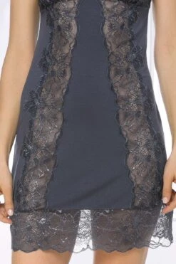 Coemi - Shine Nightdress - Twilight Grey -Exquisites Dessous-Geschäft COEMI NEGLIGEE TWILLIGHT 7 1280x1280