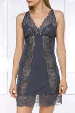 Coemi - Shine Nightdress - Twilight Grey -Exquisites Dessous-Geschäft COEMI NEGLIGEE TWILLIGHT 8 1280x1280