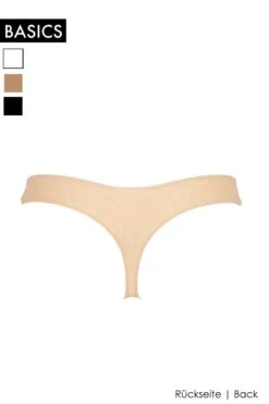 Cotton Club Basics - Thong Enza - Nude -Exquisites Dessous-Geschäft COTTON CLUB BASICS ENZA HAUT 6 1280x1280