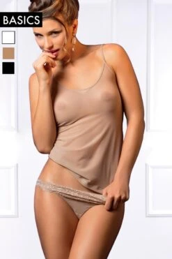 Cotton Club Basics - Lingerie Top Soraya - Nude -Exquisites Dessous-Geschäft COTTON CLUB BASICS SORAYA TOP HAUT 2 1280x1280