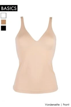Cotton Club Basics - Lingerie Top Mietta - Nude -Exquisites Dessous-Geschäft COTTON CLUB MICROFIBRA LINGERIE TOP MIETTA HAUT 1 1280x1280