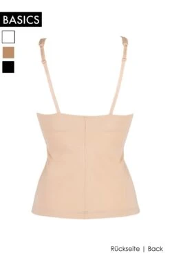 Cotton Club Basics - Lingerie Top Mietta - Nude -Exquisites Dessous-Geschäft COTTON CLUB MICROFIBRA LINGERIE TOP MIETTA HAUT 2 1280x1280