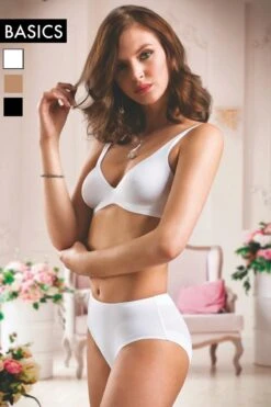 Cotton Club Basics - Panty Simonetta - White -Exquisites Dessous-Geschäft COTTON CLUB MICROFIBRA SIMONETTA PANTY SLIP 3 1280x1280