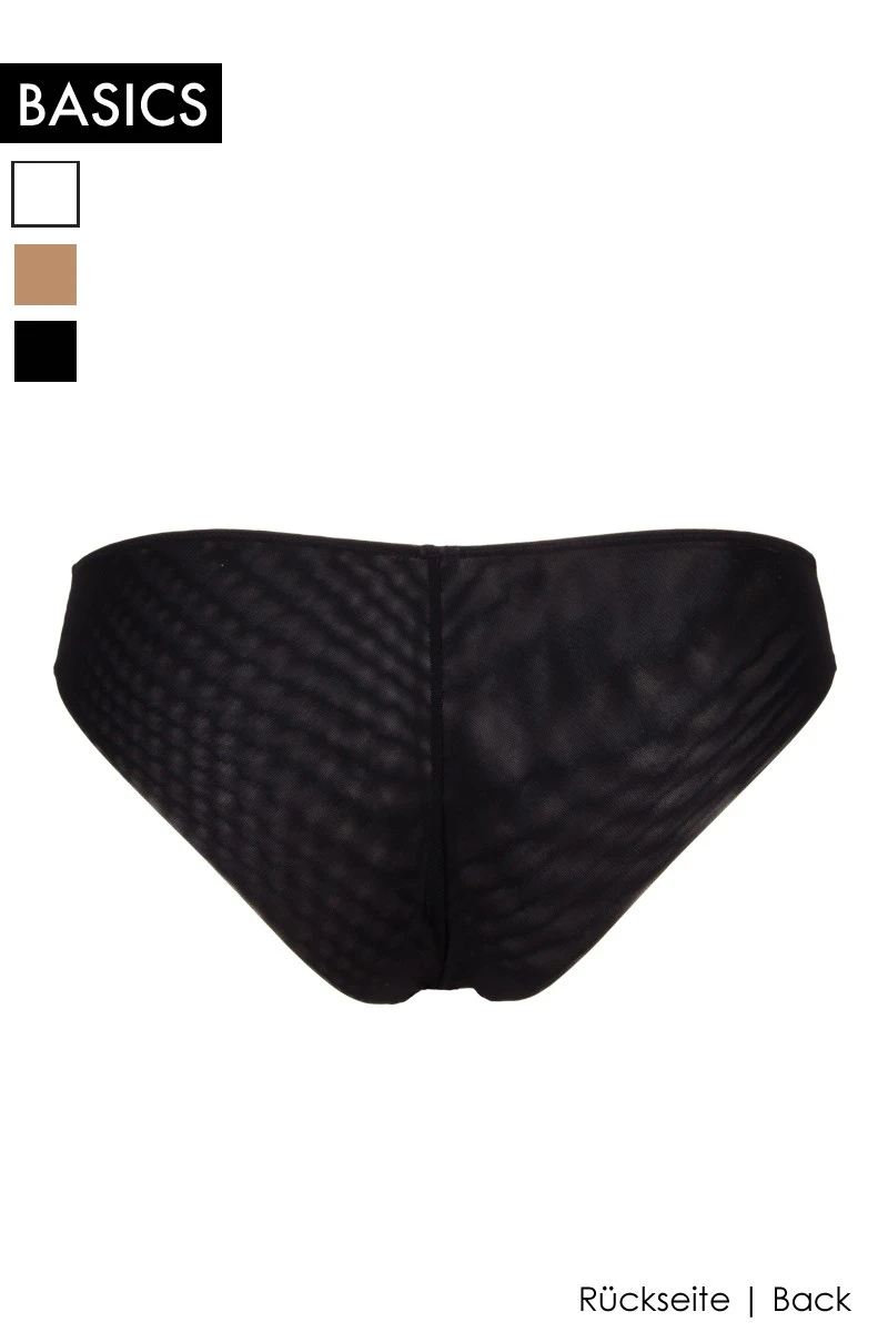 Cotton Club Basics - Brazilian Panty Asia - Black 6 Cotton Club Basics - Brazilian Panty Asia - Black – Bild 4