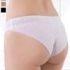 Cotton Club Basics - Brazilian Panty Asia - White -Exquisites Dessous-Geschäft COTTON CLUB MICROTULLE ASIA SLIP WEISS 4 1280x1280