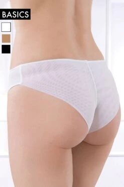 Cotton Club Basics - Brazilian Panty Asia - White