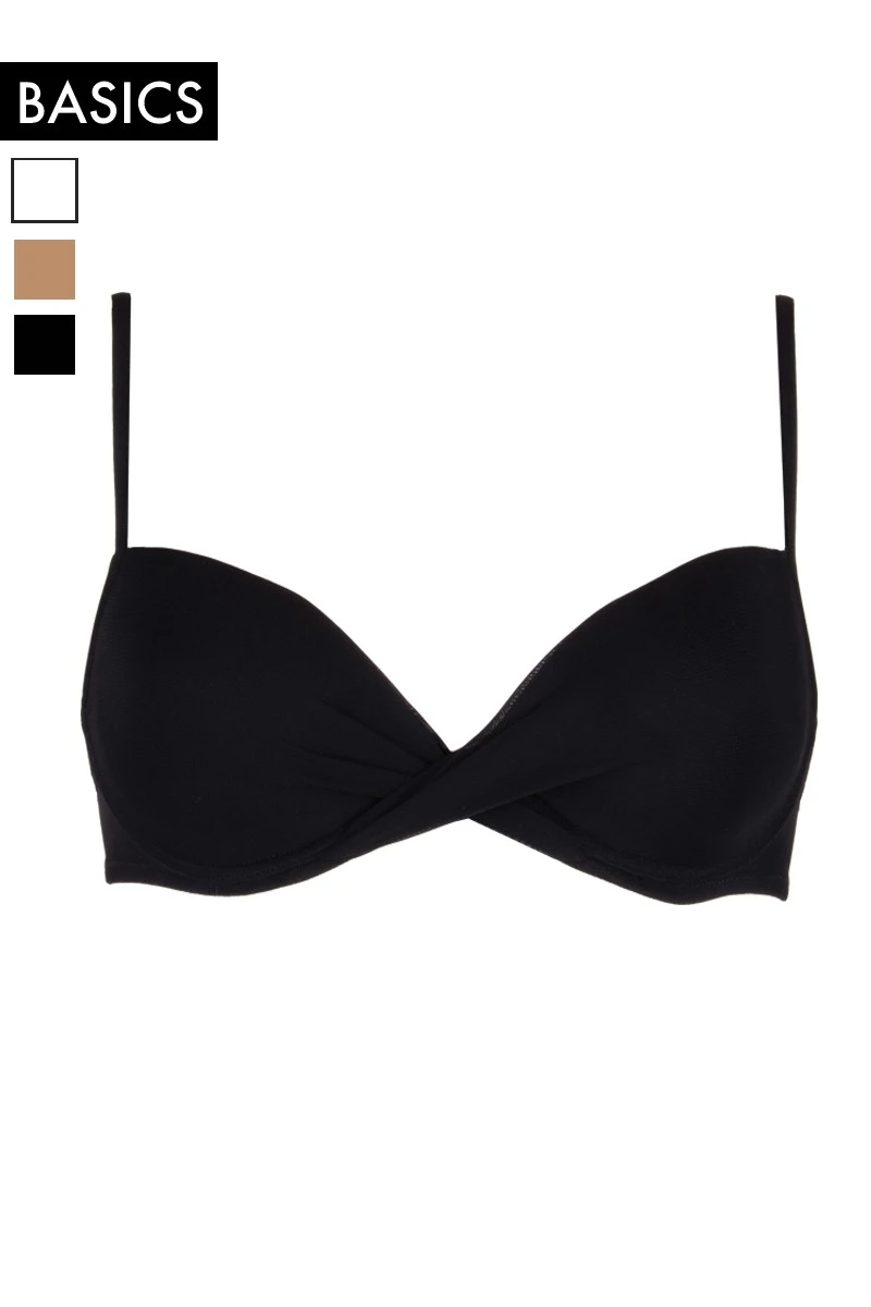 Cotton Club Basics - Push-up Bra Diletta - Black 5 Cotton Club Basics - Push-up Bra Diletta - Black – Bild 3