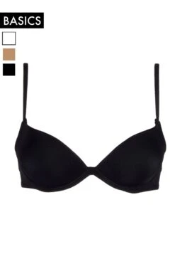 Cotton Club Basics - Push-up Bra Ella - Black -Exquisites Dessous-Geschäft COTTON CLUB MICROTULLE ELLA BU GEL BH 4boAZzoitMhhYi 1280x1280