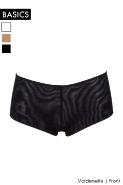 Cotton Club Basics - Panty Veronica - Black -Exquisites Dessous-Geschäft COTTON CLUB MICROTULLE VERONICA PANTY 3 1280x1280