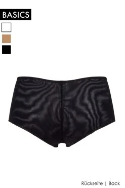Cotton Club Basics - Panty Veronica - Black -Exquisites Dessous-Geschäft COTTON CLUB MICROTULLE VERONICA PANTY 4 1280x1280