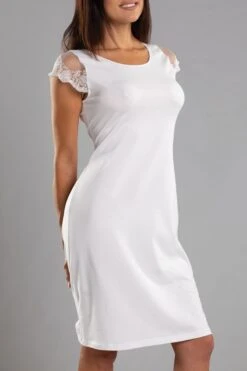 Cotton Club - Nightdress - Tenue -Exquisites Dessous-Geschäft COTTON CLUB TENUE NACHTHEMD WEISS 4 1280x1280