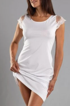 Cotton Club - Nightdress - Tenue -Exquisites Dessous-Geschäft COTTON CLUB TENUE NACHTHEMD WEISS 6 1280x1280
